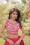Lw 7173 Roman Silk Gota Pattern Work Navratri Lehenga Choli